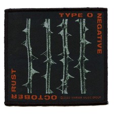 Type O Negative Patch October Rust New York Woven Sew On