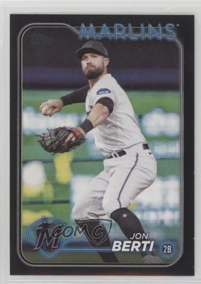 2024 Topps Series 2 Black 59/73 Jon Berti #524 ib6