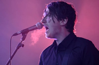Bruce Carter of The Whip performs during Beat Herder Festival at R- Old Photo
