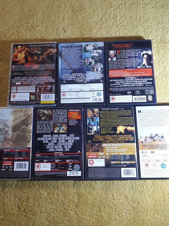 Gene Hackman - 8 film dvd bundle - Image 2 of 3