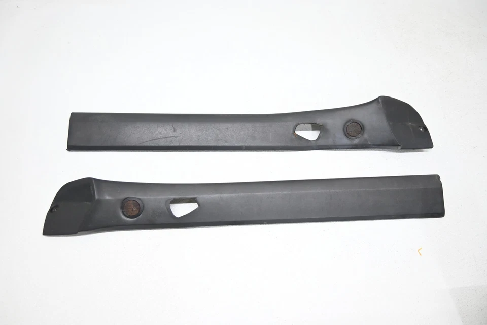 ⭐ 83-87 Bmw E24 Serie 6 Frontal Derecha Izquierda Puerta Superior Forro Tarjeta Panel de Ajuste Fabricante Original Foto 3 de 4