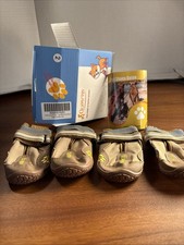 Dog Shoes for Medium Dog Boots  Paw Protectors for Winter Summer- Khaki -Size:2