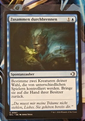 Zusammen durchbrennen - ECL-67 - Common - MTG - Deutsch - NM - Run Away Together