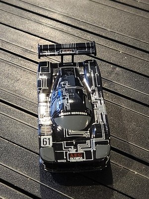 AFX TOMY SG+ SAUBER MERCEDES C9 CIRCUIT BOARD # 61 SLOT CAR Lot M