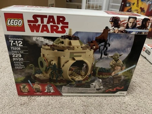 LEGO Star Wars: Yoda's Hut (75208) Sealed Box Brand New Retired Set RARE!