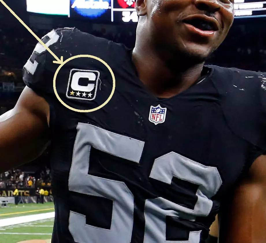 Khalil mack top gridiron jersey
