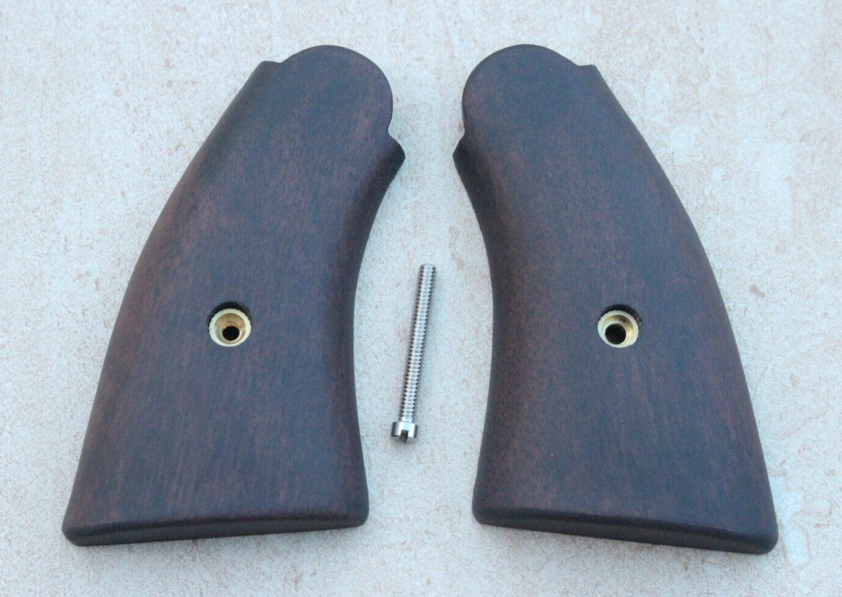 激レア　戦時中モデル old pyrex ダブルボイラー　ウッドハンドル S&W VICTORY MODEL .38 REVOLVER WW II GRIPS M&P REPRODUCT PRE WAR