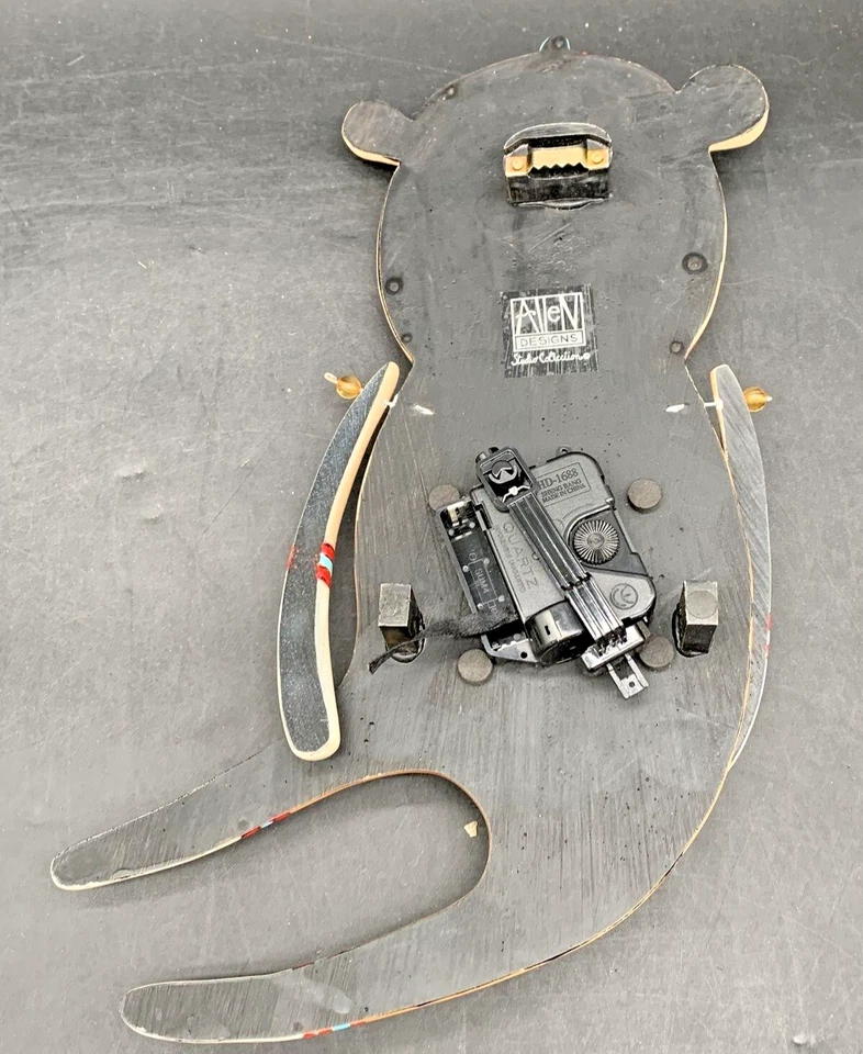 Reloj de Pared Mono Colección Allen Design Studios Raro Foto 2 de 4