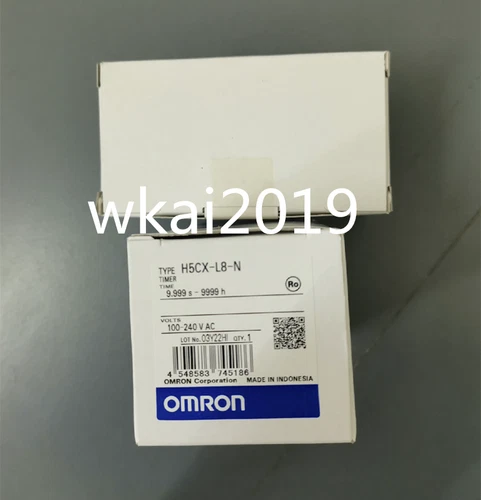 NEW Omron H5CX-L8-N Digital Timer 100-240VAC