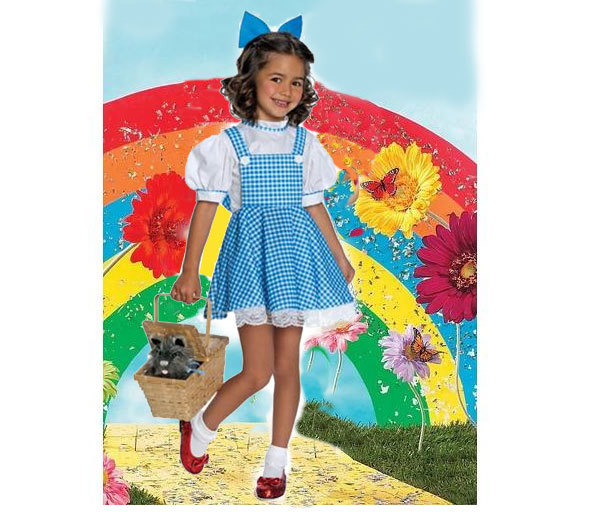 Ladies Wizard Of OZ Dorothy Fancy Dress Storybook Hens Party Halloween Costume - Foto 2