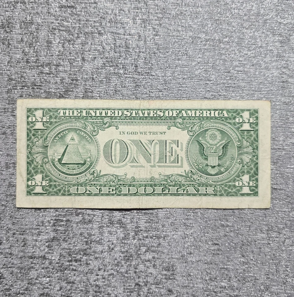 September 10, 1964 - $1 Bill Birthday Note - One Dollar Bill - Serial # 09101964 - Image 3 of 4