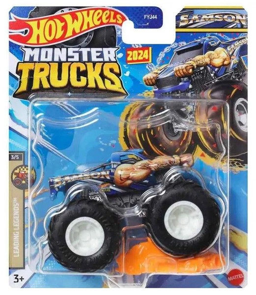 Samson Leading Legends Monster Trucks Hot Wheels Auto Die-Cast 1:64-image