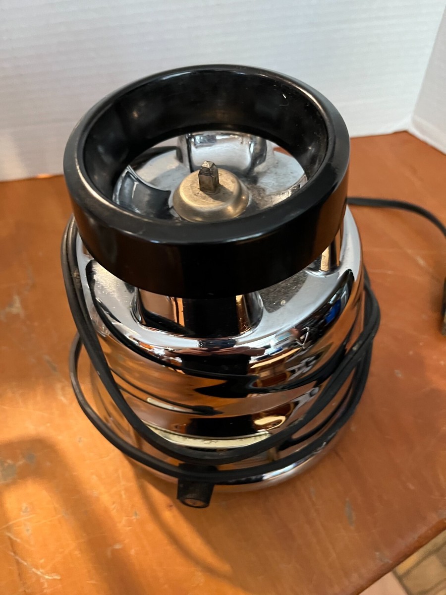 Vintage Oster Osterizer Model 235 Beehive Chrome 4 Cup 2
