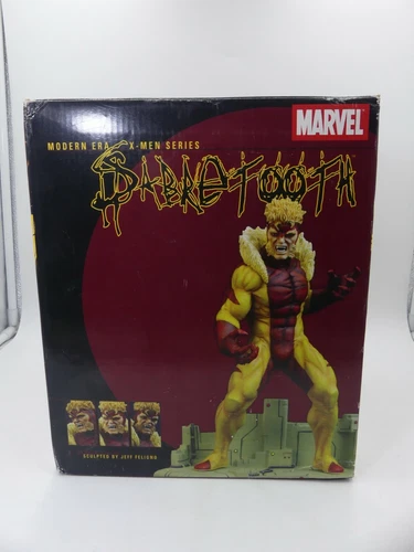 Estatua Marvel Modern Era 2004 dientes de sable X-Men Diamond Select 1073/3000 en caja