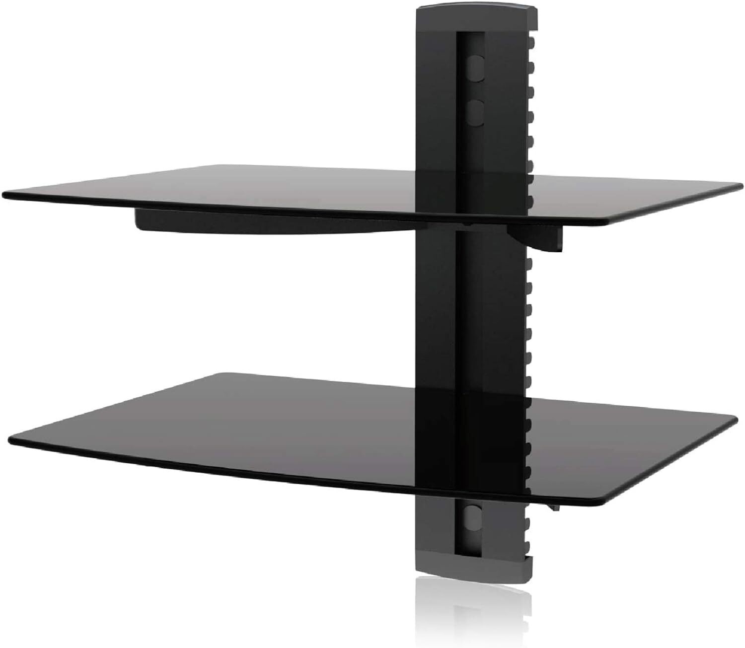 Ematic 2 Level Tempered Glass Shelf Mount - Entertainment Ce