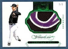 2016 Panini Flawless Emerald Jonathan Gray NICE Patch 5/5 #12