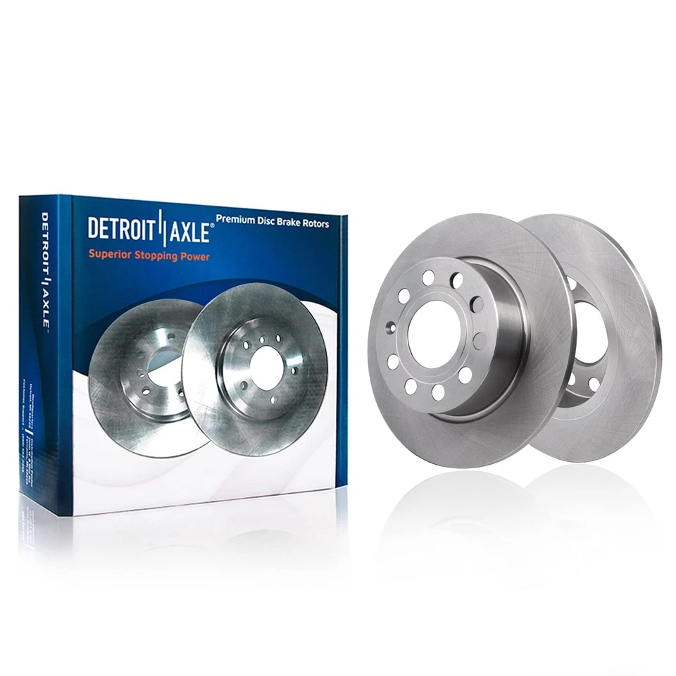 Rotores delanteros y traseros pastillas de freno cerámicas para Volkswagen Passat 2015 2016 2017-2021 Foto 4 de 4