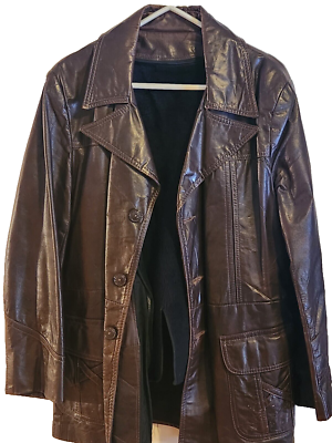 chinese dress ladies Men’s Tan Brown Leather Bomber Jacket Custom main image 0