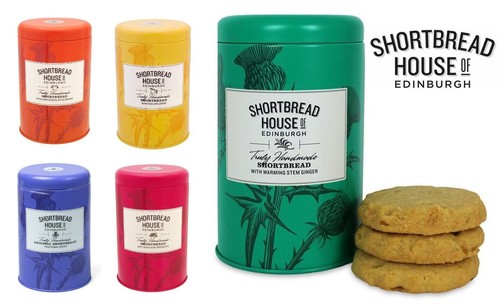 Shortbread House of Edinburgh Handmade Shortbread Biscuits, Various Flavours,