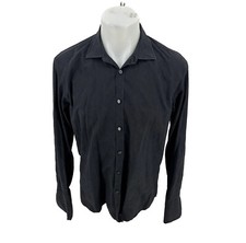 TED BAKER Archive Men's French Cuff Dress Button Up Shirt Size 16.5 Formal C6