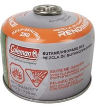 Coleman 220 Isobutane Fuel Butane Propane Mix Survival Hiking camping prep