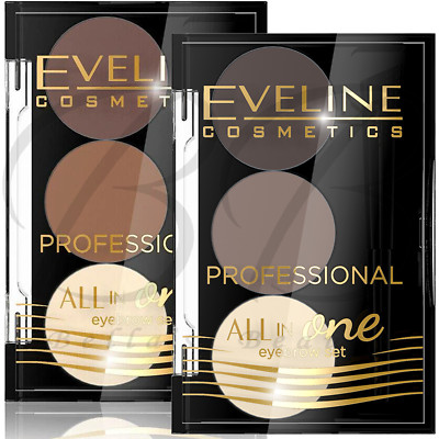 EVELINE All in One Brow Professional Palette Augenbrauen Set 1,7g *Farbton wählbar*