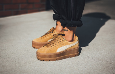 fenty suede creepers