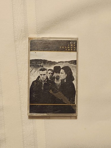 U2 - The Joshua Tree Cassette Tape 1987 Island Records Free Shipping