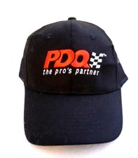 PDQ The Pro's Partner Mesh Trucker Snapback Hat Cap Black