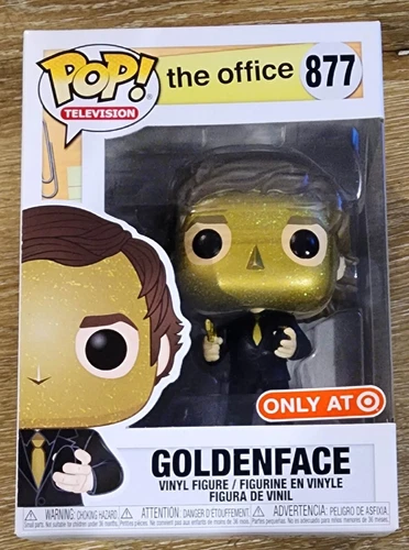 Funko Pop The Office Goldenface #877 TARGET EXCLUSIVE