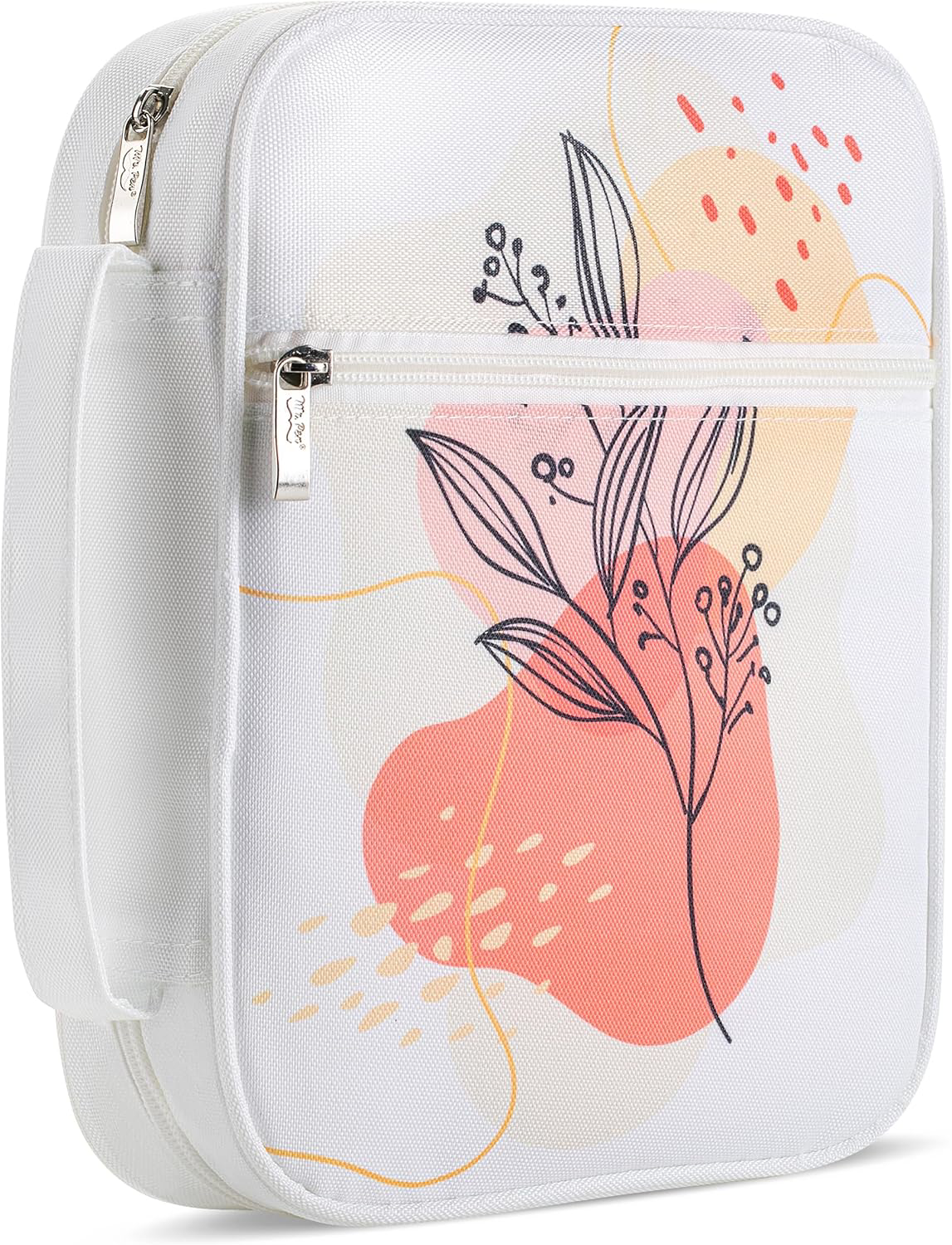 女性用バイブルカバー、ブラッシュブルーム、女の子用バイブルキャリアバッグ