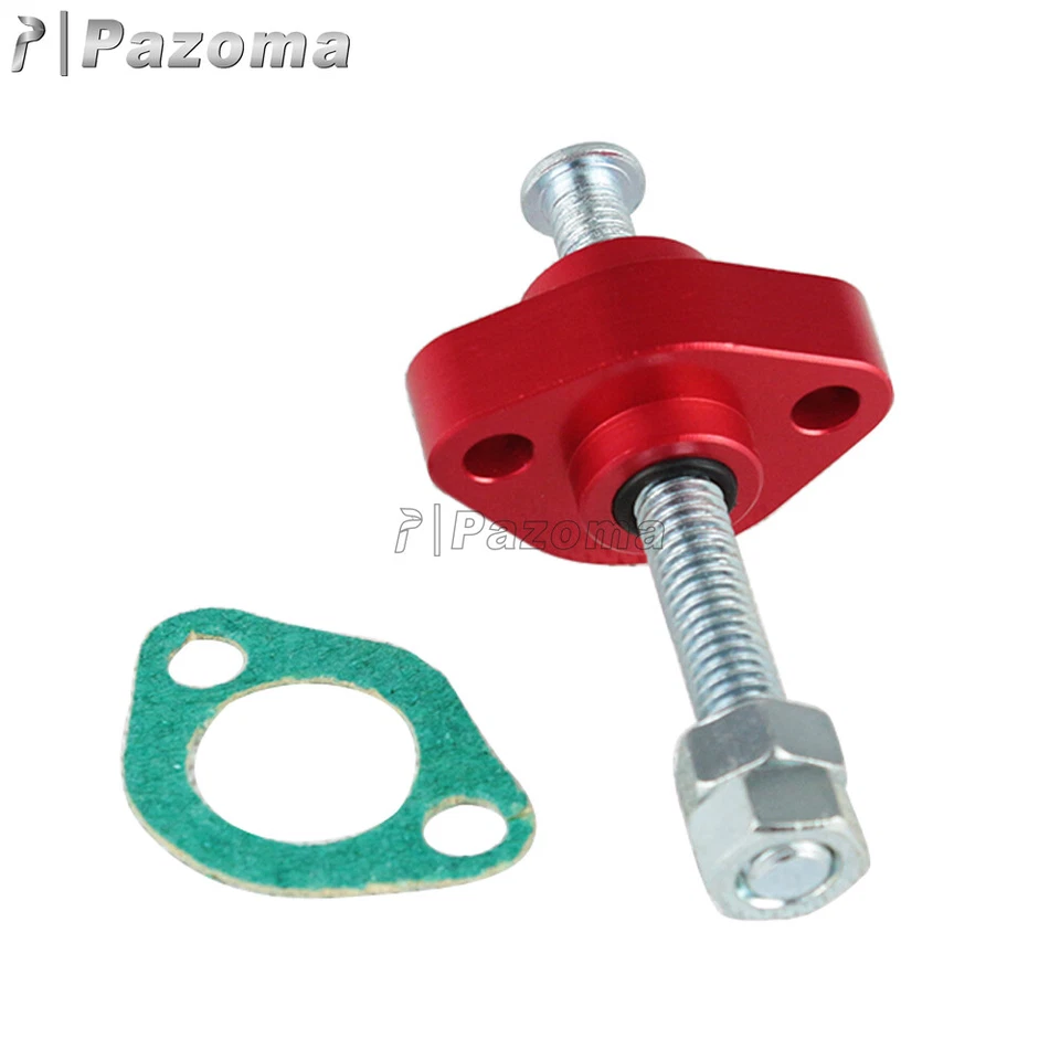 Ajustador de tensor de cadena de leva de distribución de aluminio para Honda CBR1100XX CBR900RR CB600F Foto 3 de 4