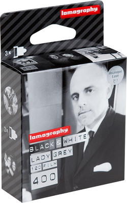Lomography 3 Filme 120 SCHWARZ & WEISS Lady Grey 400 ISO