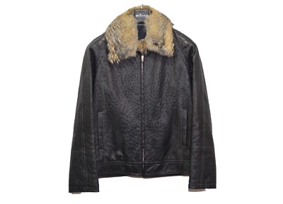 Great RRP30000$ Men's Brioni Ostrich Leather Jacket 38US/UK Great RRP30000$ Men's Brioni Ostrich Leather Jacket 38US/UK
