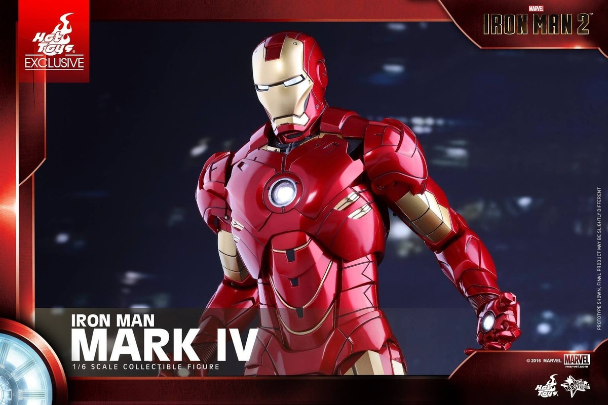 Hot Toys Iron Man 2 Mark IV フィギュア Hot Toys 1:4 Iron Man Mark IV - Iron Man 2, Red : Amazon.ca: Toys