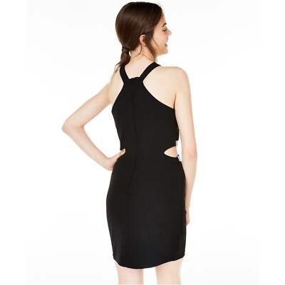 Speechless Junior 5 Black Cutout Sleeveless Bodycon Mini Dress NWT CW88 |  eBay