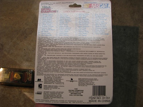 1990 Dale Earnhardt Mom N Pops Matchbox & Racing Champions 1992 1:64 scale - Picture 4 of 4