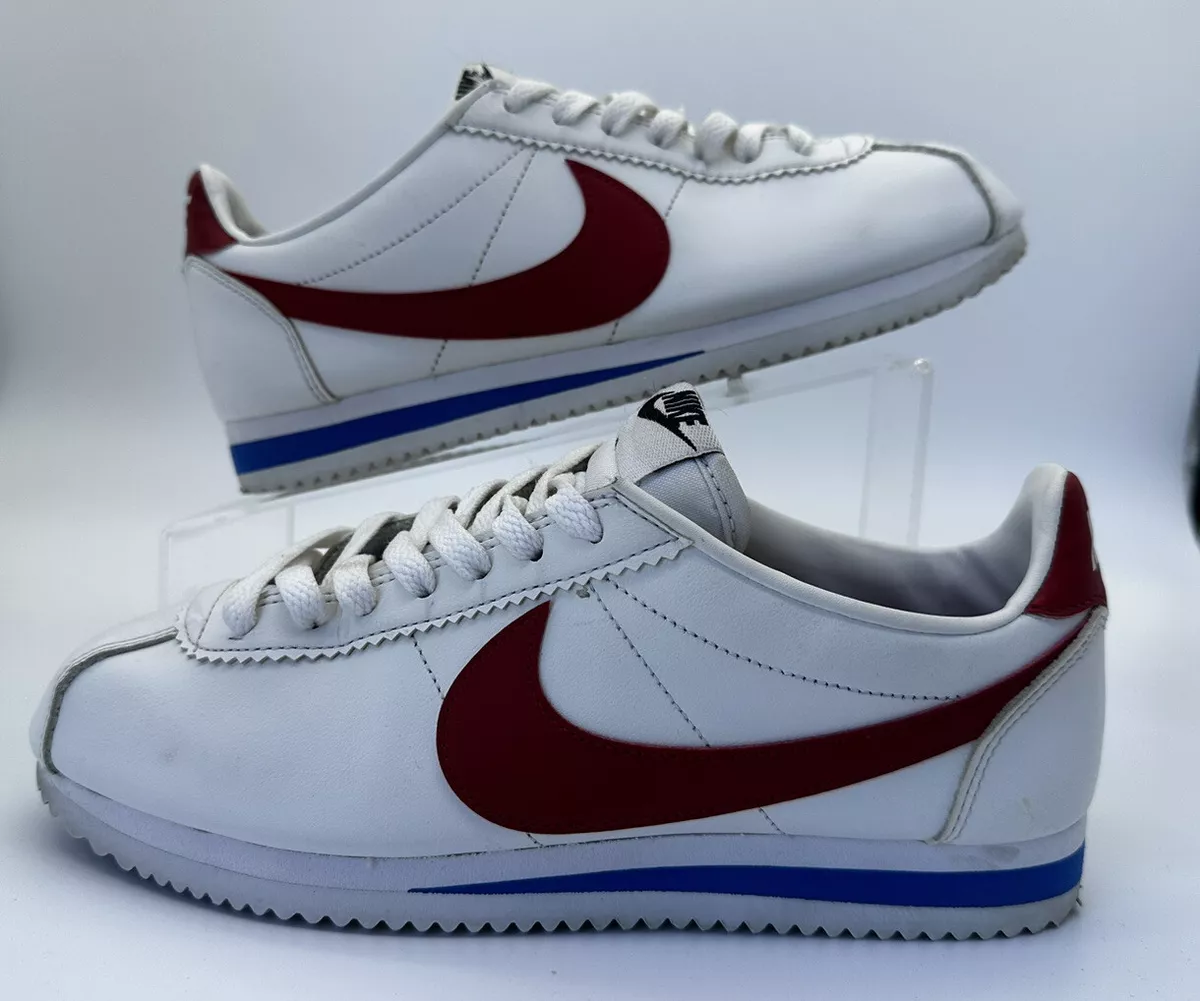 Nike classic cortez red white and blue shop womens