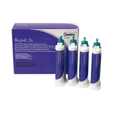 Dentsply Caulk 619500 Regisil 2X VPS Bite Registration Cartridges 50 mL 4/Pk