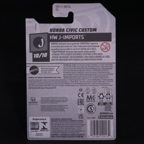Hot Wheels - Honda Civic Custom - Brand New - Picture 2 of 3