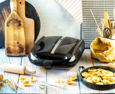 Elektrischer Zaubernus Nussbäcker Oreschniza Waffeleisen Nut Maker Oreschkis