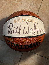 HOF 93 BILL WALTON SIGNED AUTOGRAPHED SPALDING BASKETBALL BLAZERS CELTICS UCLA