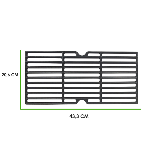 Domus replacement grille for gas grill Polka 3+1 made of cast iron - Picture 2 of 4