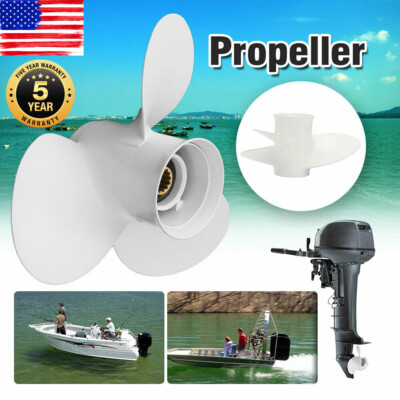Aluminum Marine Boat Motor Propeller For Yamaha 40/50HP F30B Outboard 13 Splines