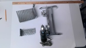 RIVAL FOOD SLICER Electr-O-Matic 1101E-2 with Grip & Sliding Tray WORKS!
