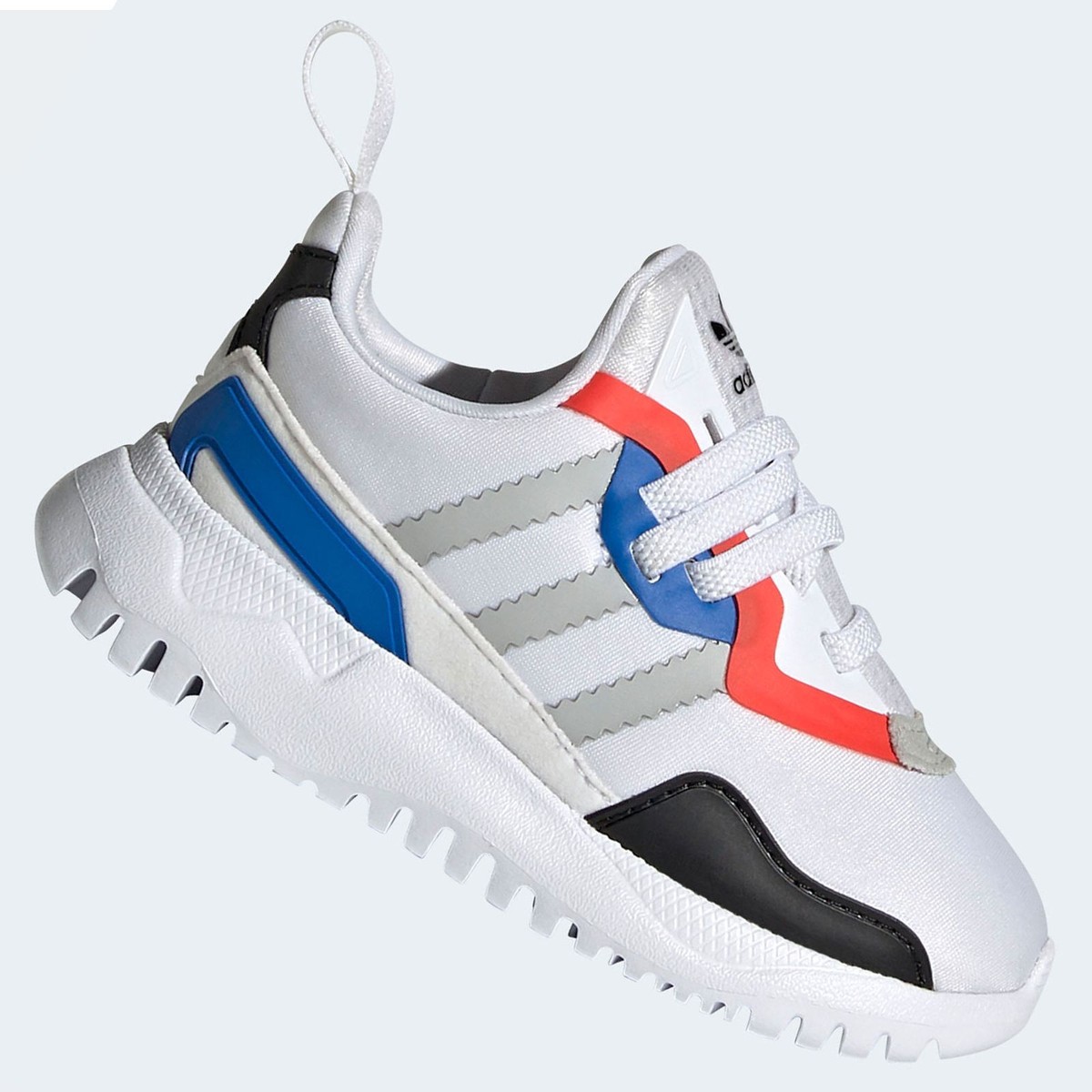 Adidas Originals Flex Sneakers Kids Flexible Sole Sneakers White