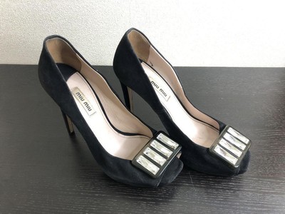 Beautiful MIU MIU MIU Miu Pumps High Heels Jubilee Bijou | eBay