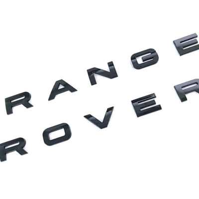 #ad #ad 2Set Gloss Black Frontamp;Rear Liftgate Emblem For RANGE ROVER Letters Sport Evoque $38.99