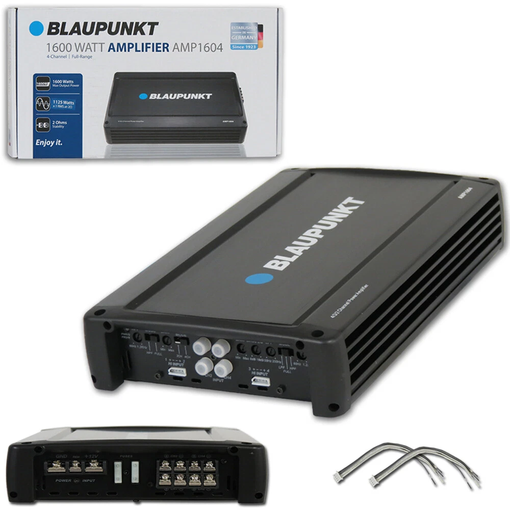 Blaupunkt Class D Monoblock Amplifier 1000W RMS/4000W MAX