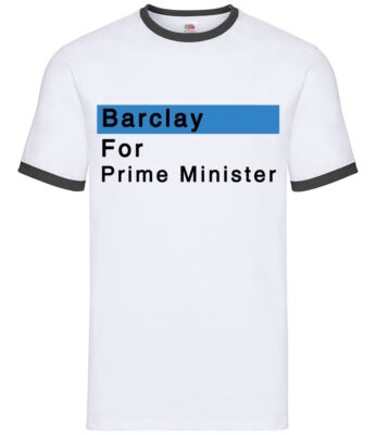 Barclay für Premierminister - Herren Ringer - Tory konservative Premierministerwahl